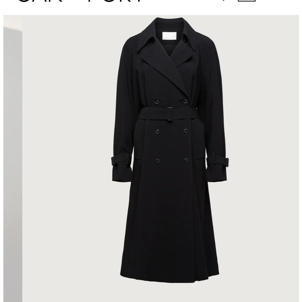 Oak & Fort oversized trench coat